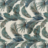 AKIRA GREY LEAFS SHEER FABRIC