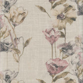 SOLAN BLUE FLORAL SHEER FABRIC