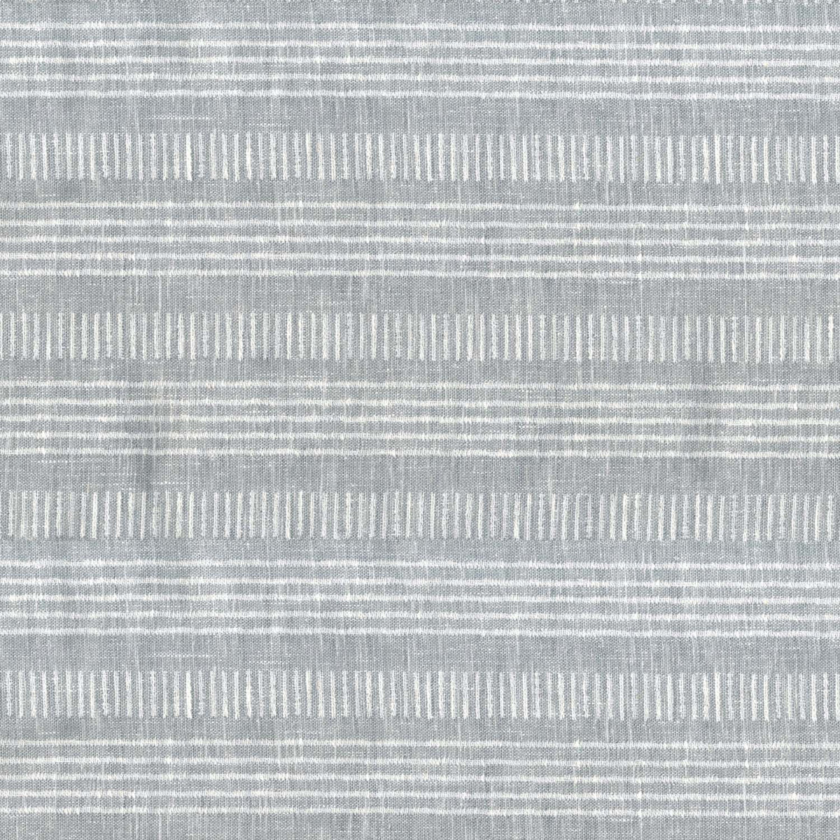 CALICO GREY STRIPED CURTAIN FABRIC