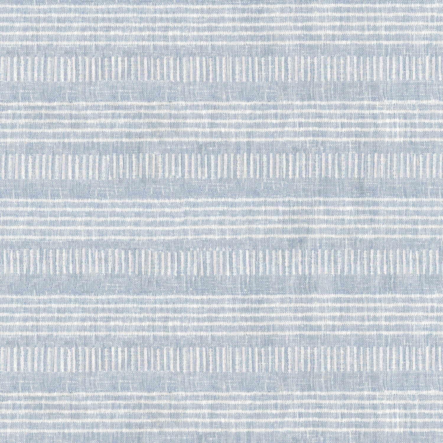 CALICO SKY STRIPED CURTAIN FABRIC