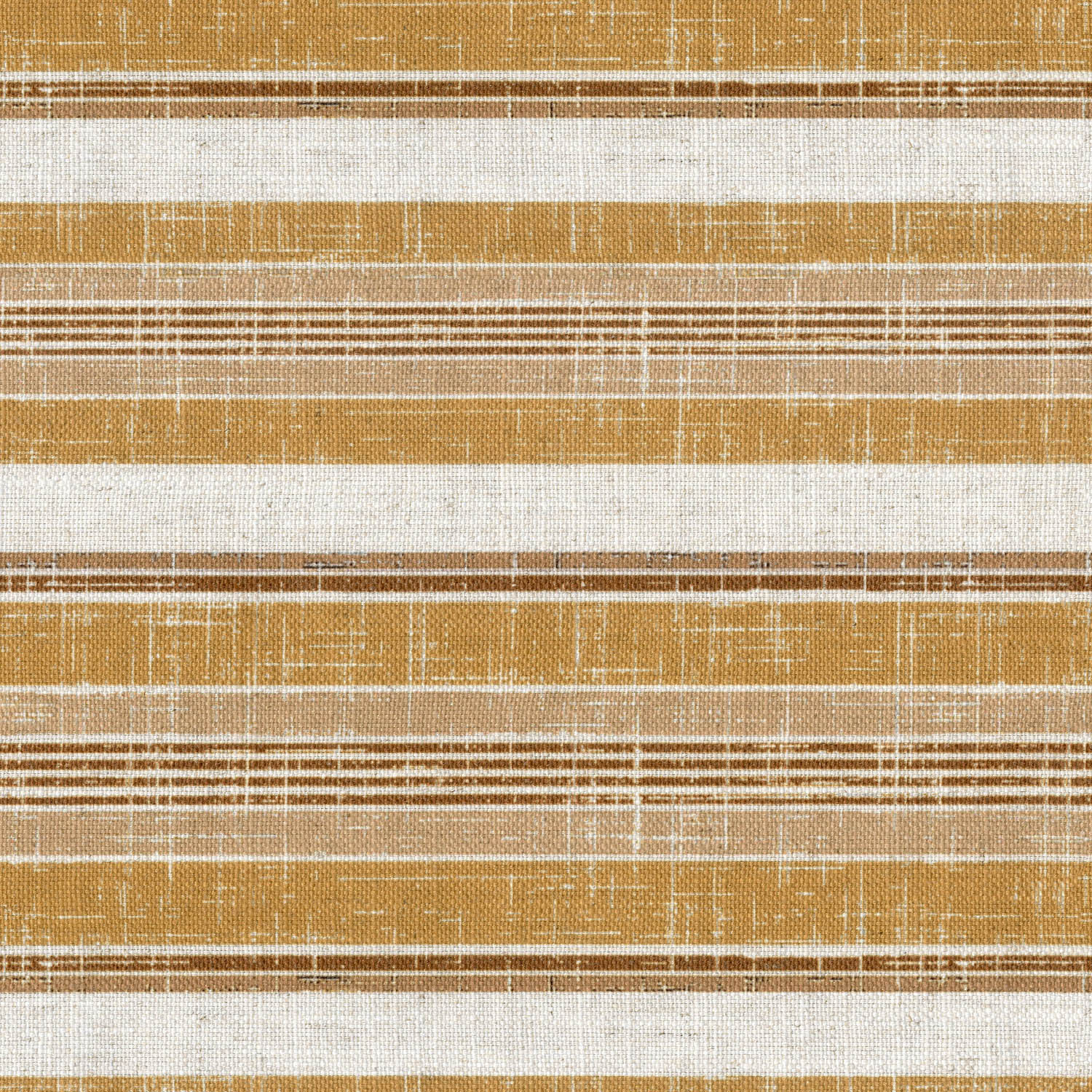 SAVANNA MUSTARD STRIPED SOFA FABRIC