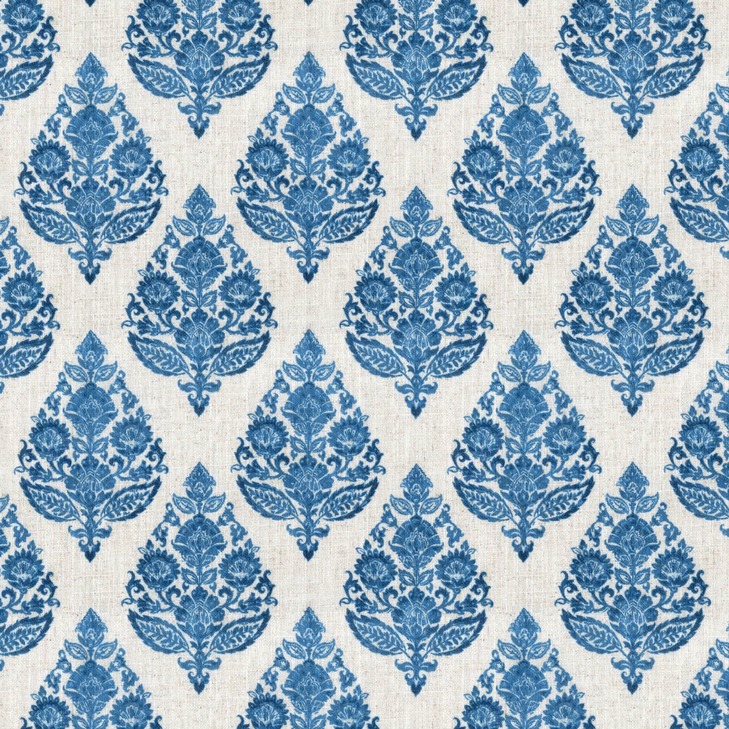 TRICOT INDIGO MODERN SOFA FABRIC