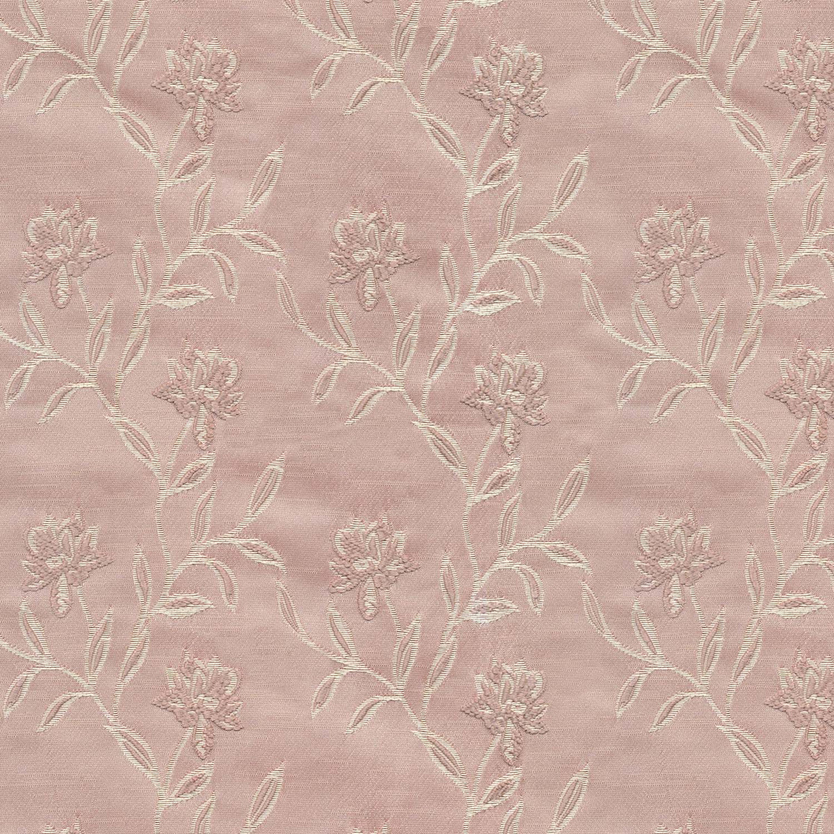 MARS PINK FLORAL CURTAIN FABRIC