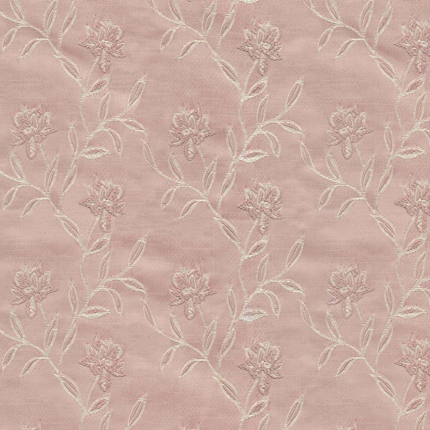 MARS PINK FLORAL CURTAIN FABRIC