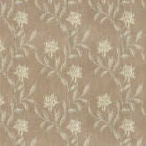 MARS BEIGE FLORAL CURTAIN FABRIC