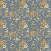SELTOS NAVY FLORAL SOFA FABRIC