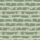 ARABBYA GREEN STRIPED CURTAIN FABRIC