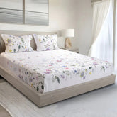 MICROMODAL BLOSSOM FLORAL DOUBLE BEDSHEET