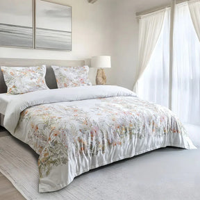 MICROMODAL BOUQUET FLORAL DOUBLE BEDSHEET
