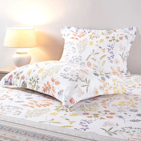 MICROMODAL FLOURISHING GARDEN FLORAL DOUBLE BEDSHEET