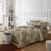 ALEXANDRE TURPAULT LANDE ORGANIC COTTON SATIN LUXURY DOUBLE BEDSHEET