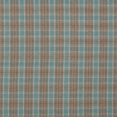 WARWICK HIGHLAND GREEN CHECKED SOFA FABRIC