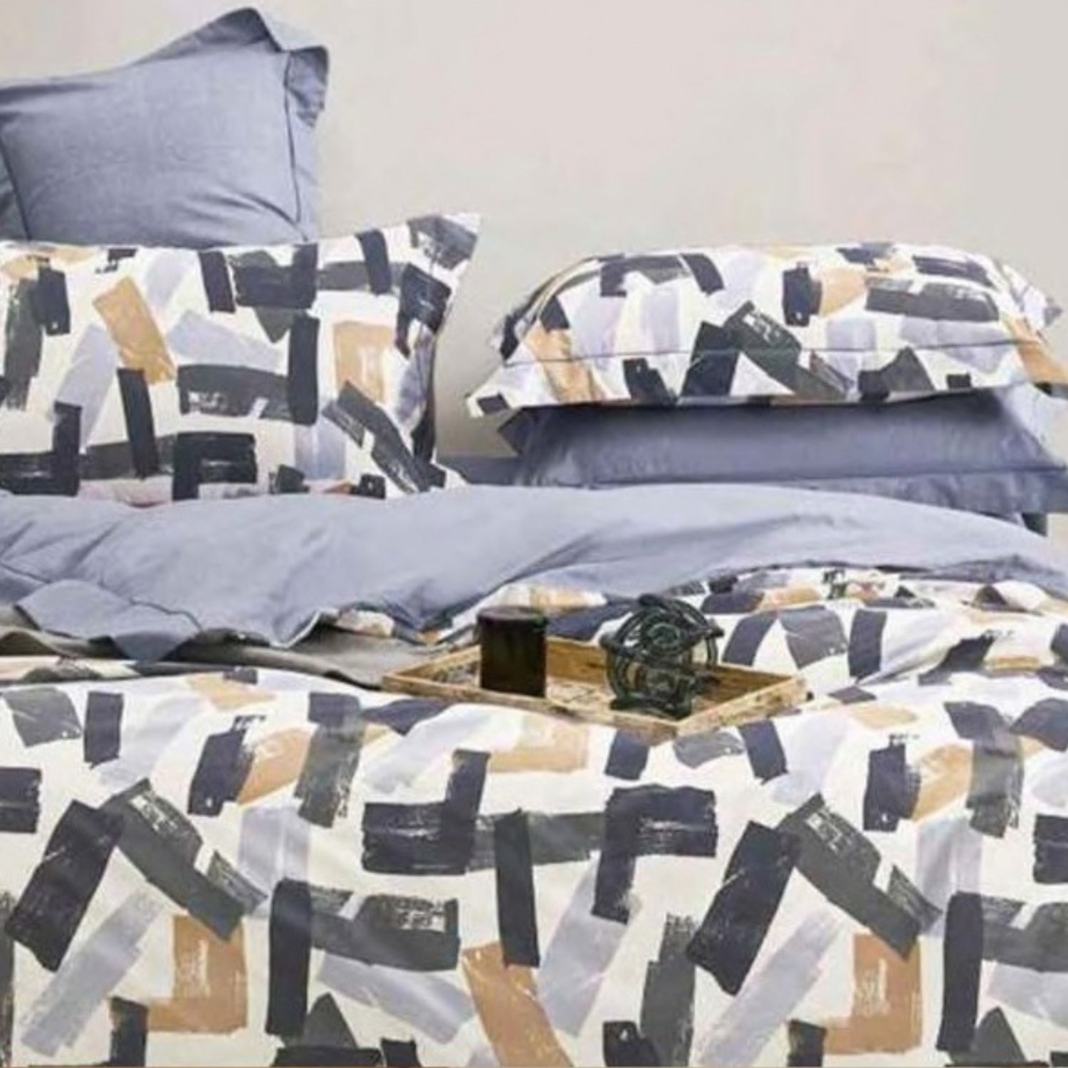 FOUR SEASONS XL MULTICOLOR MODERN DOUBLE BEDSHEET