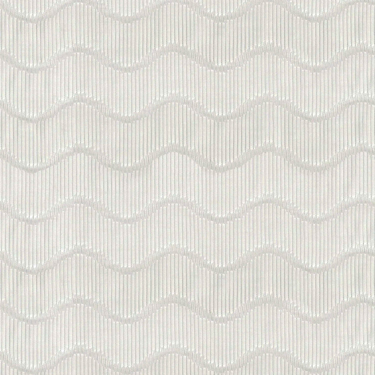 9923 WAVE WHITE SHEER FABRIC