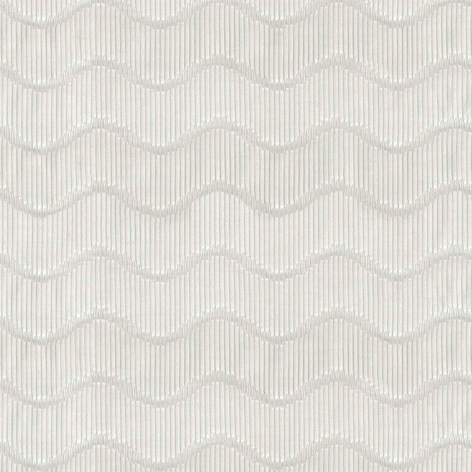 9923 WAVE WHITE SHEER FABRIC