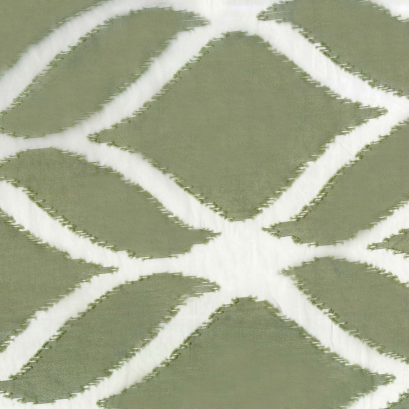 J3 GREEN MODERN SHEER FABRIC