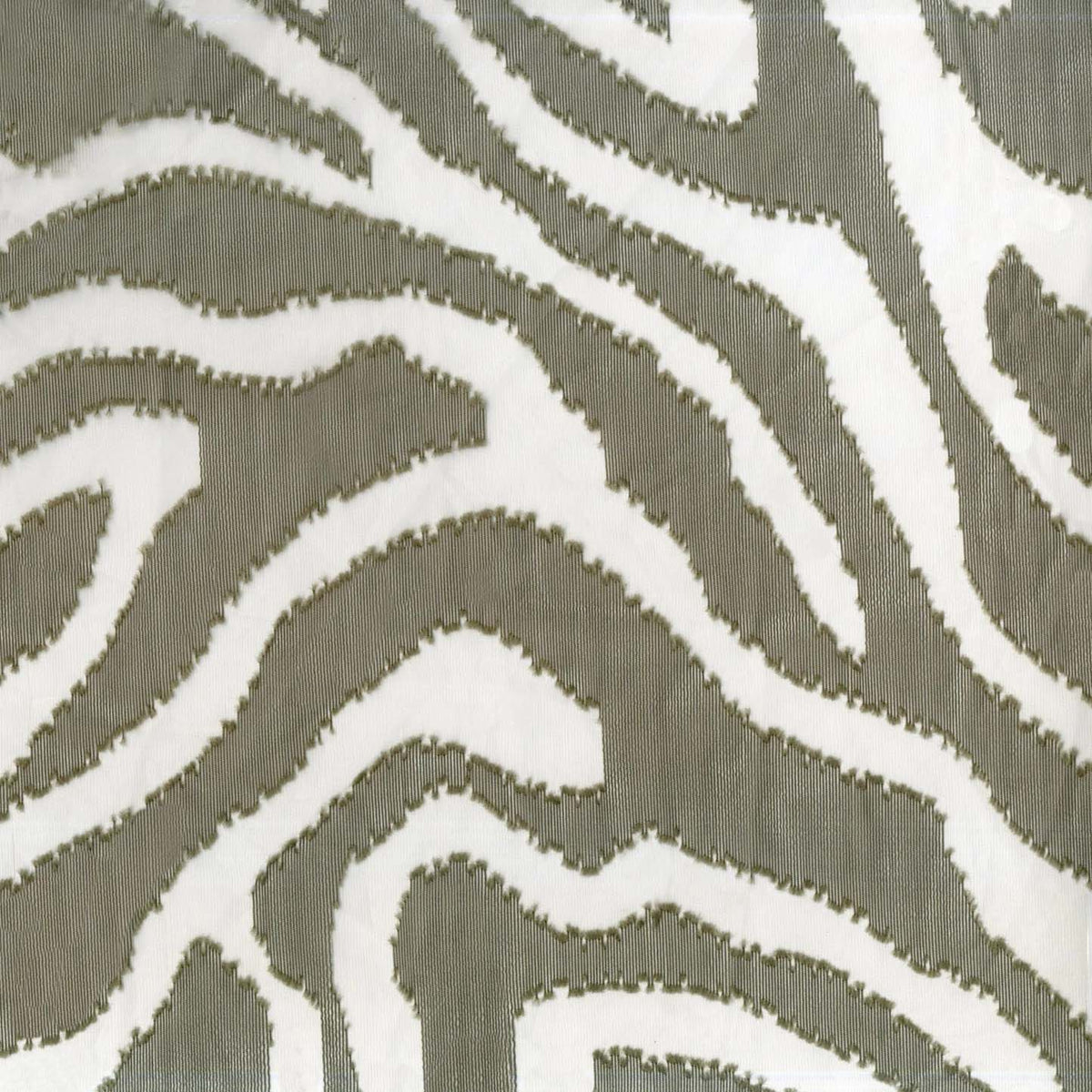 J3 GREEN MODERN SHEER FABRIC