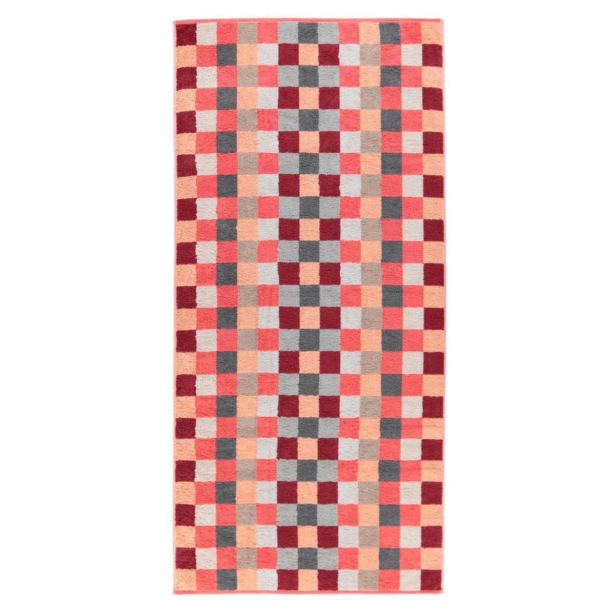 ORANGE CHECK MEDIUM BATH TOWEL