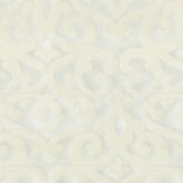 VENICE ORNAMENTAL BUTTER MILK PLAIN WHITE CURTAIN FABRIC