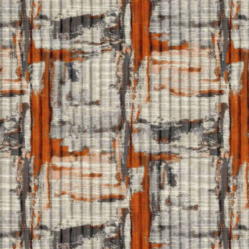 CURTIS RED TEXTURE CURTAIN FABRIC