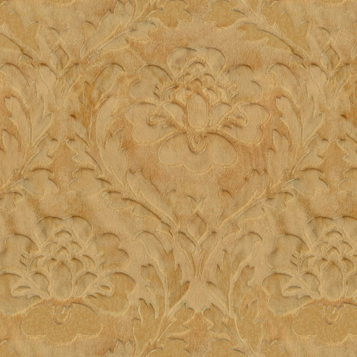 TORESA BISCUIT FLORAL CURTAIN FABRIC