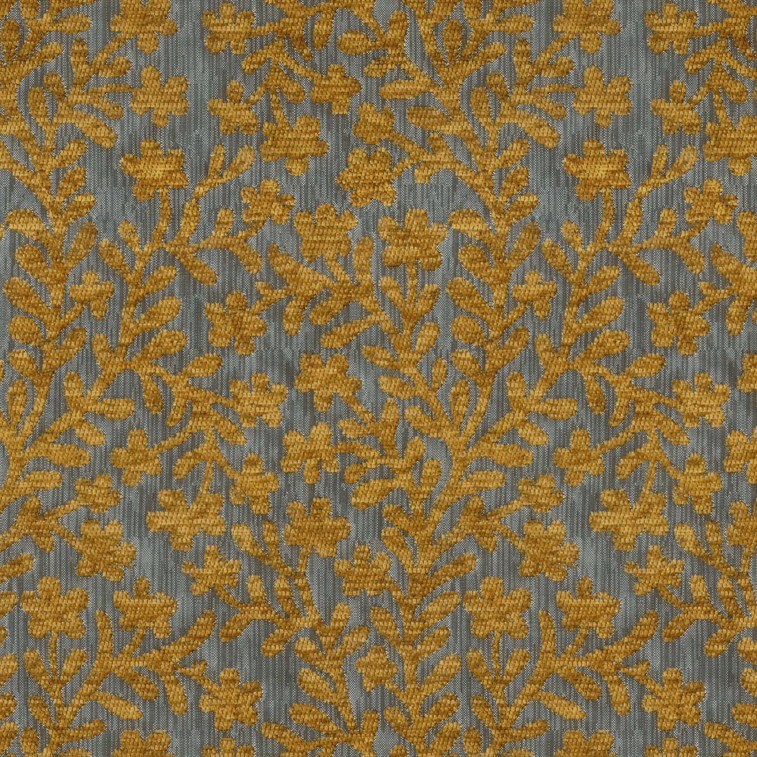 JUBLEE D MUSTARD FLORAL SOFA FABRIC