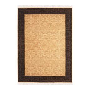 GOLD BLACK TRADITIONAL CARPET