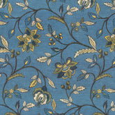 UL BLUE FLORAL SOFA FABRIC