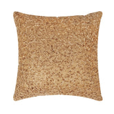COPPER WAVE COLL TISSUE SILK CUSHION COVER