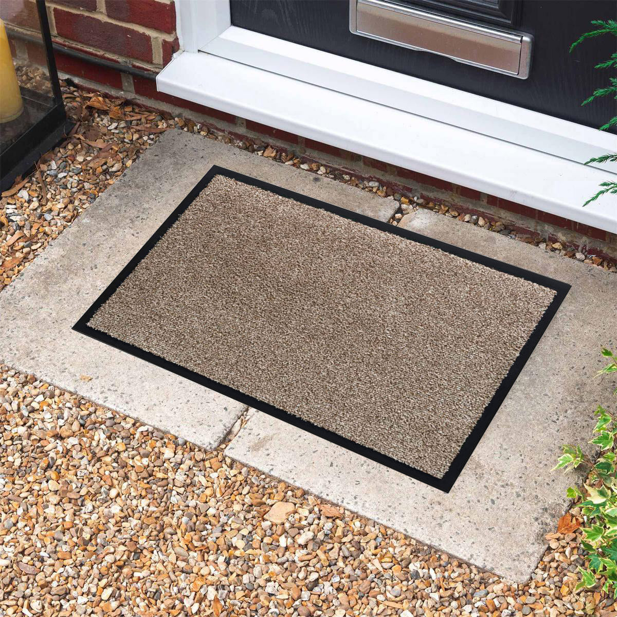 WATERGATE LIGHT BROWN DOORMAT