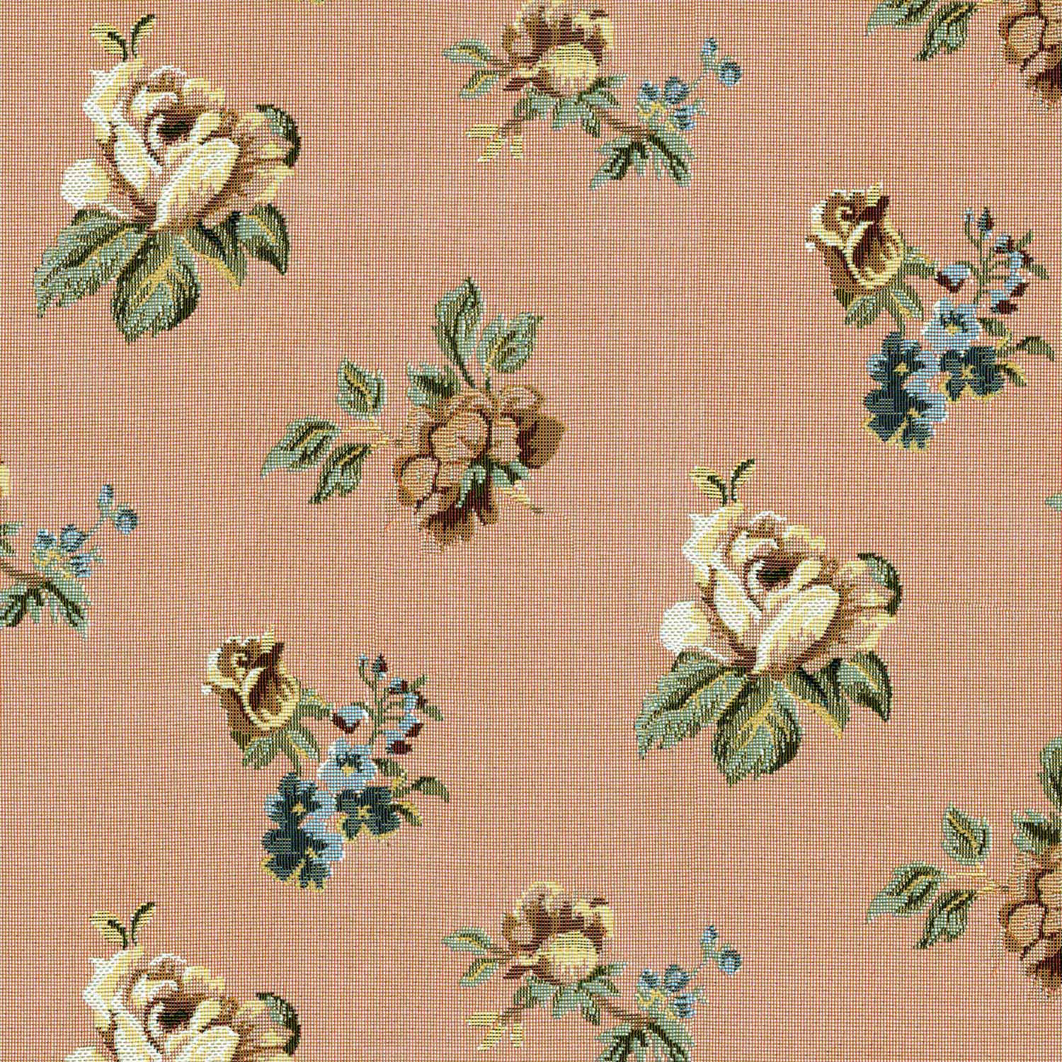 FRANKY RED FLORAL SOFA FABRIC