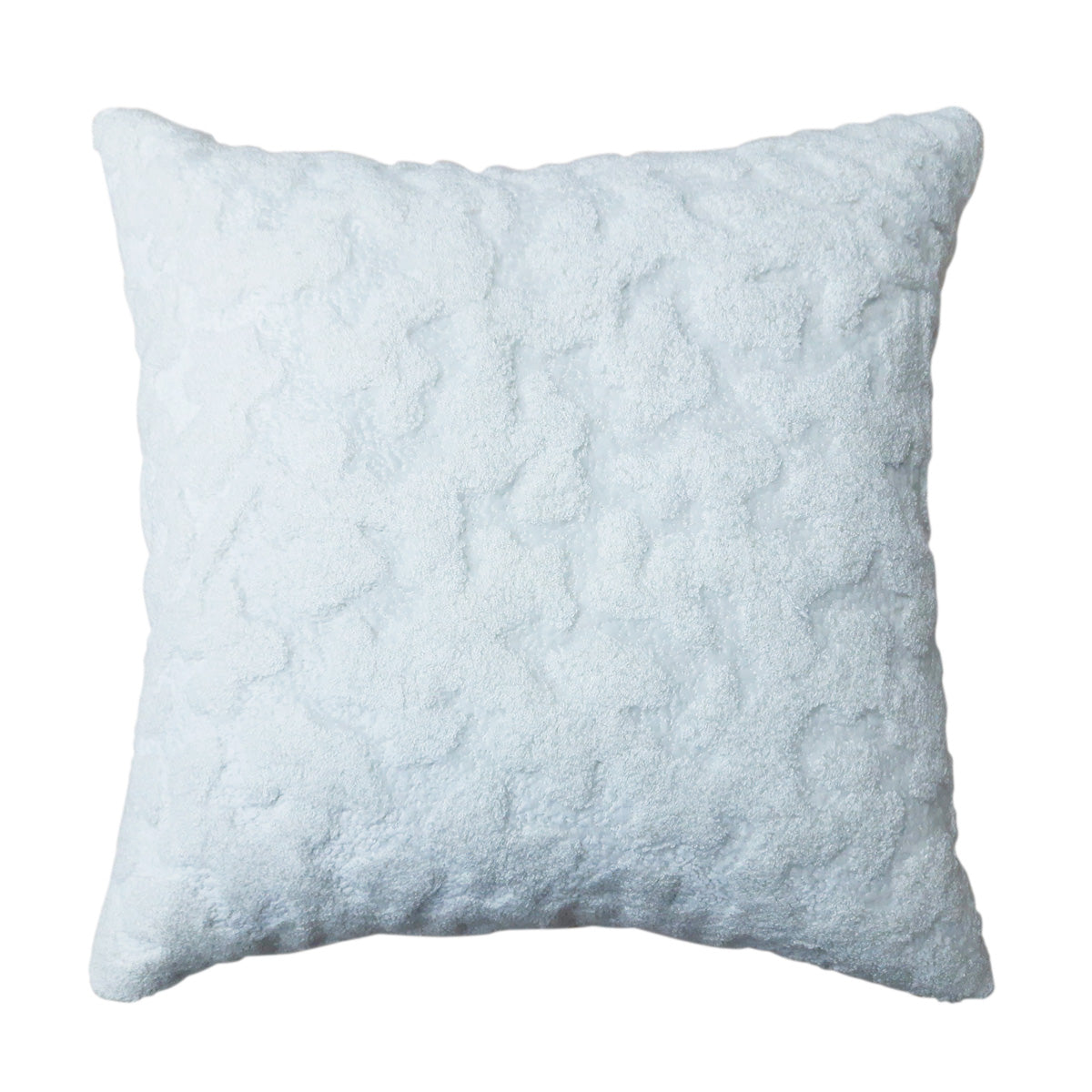 SOFT FUR WHITE CUSHION COVER