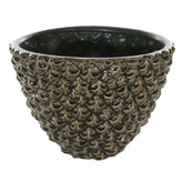 CERAMIC PINEAPPLE BOWL GREEN HOME ACCESSORIES