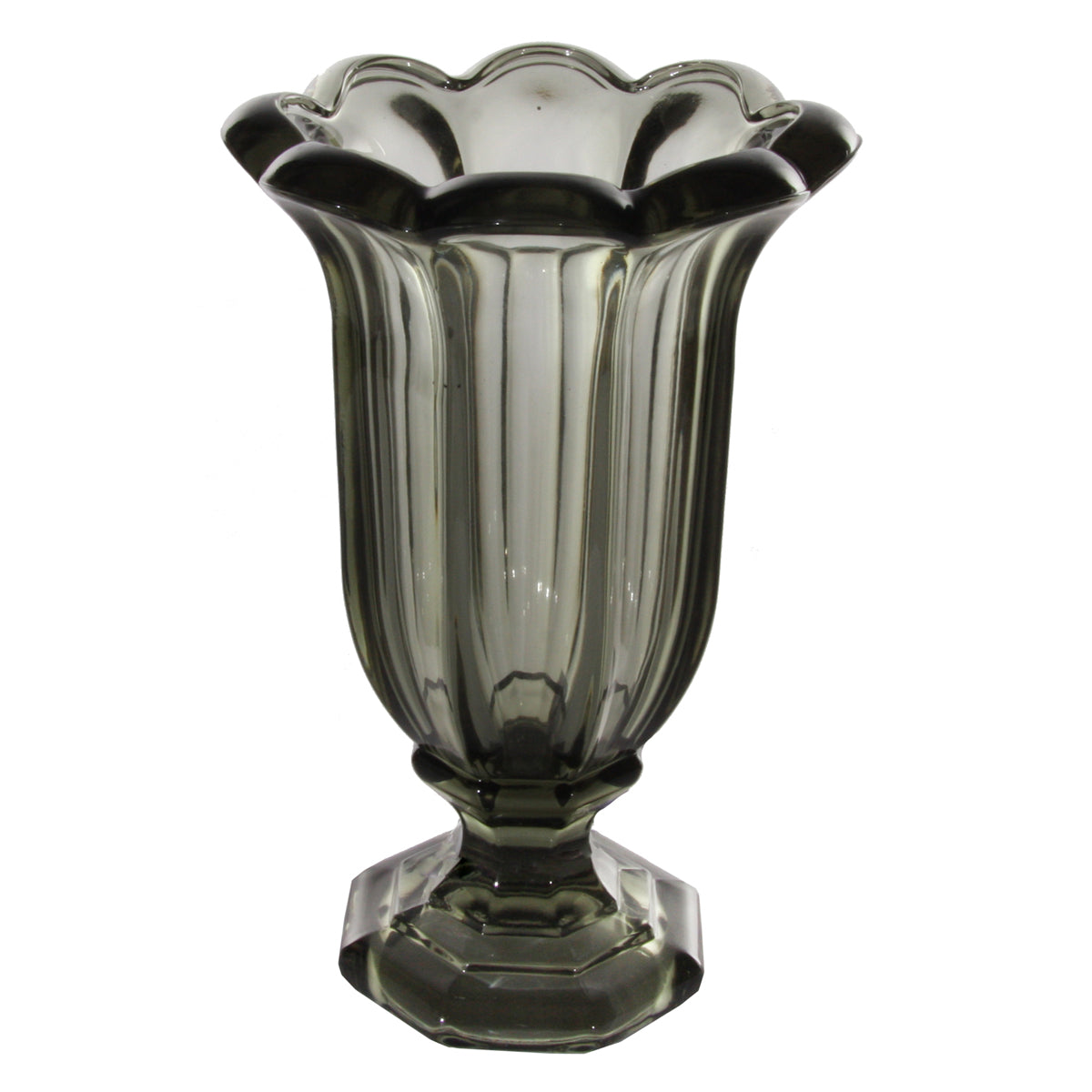 GLASS FLORAL VASE HOME ACCESSORIES