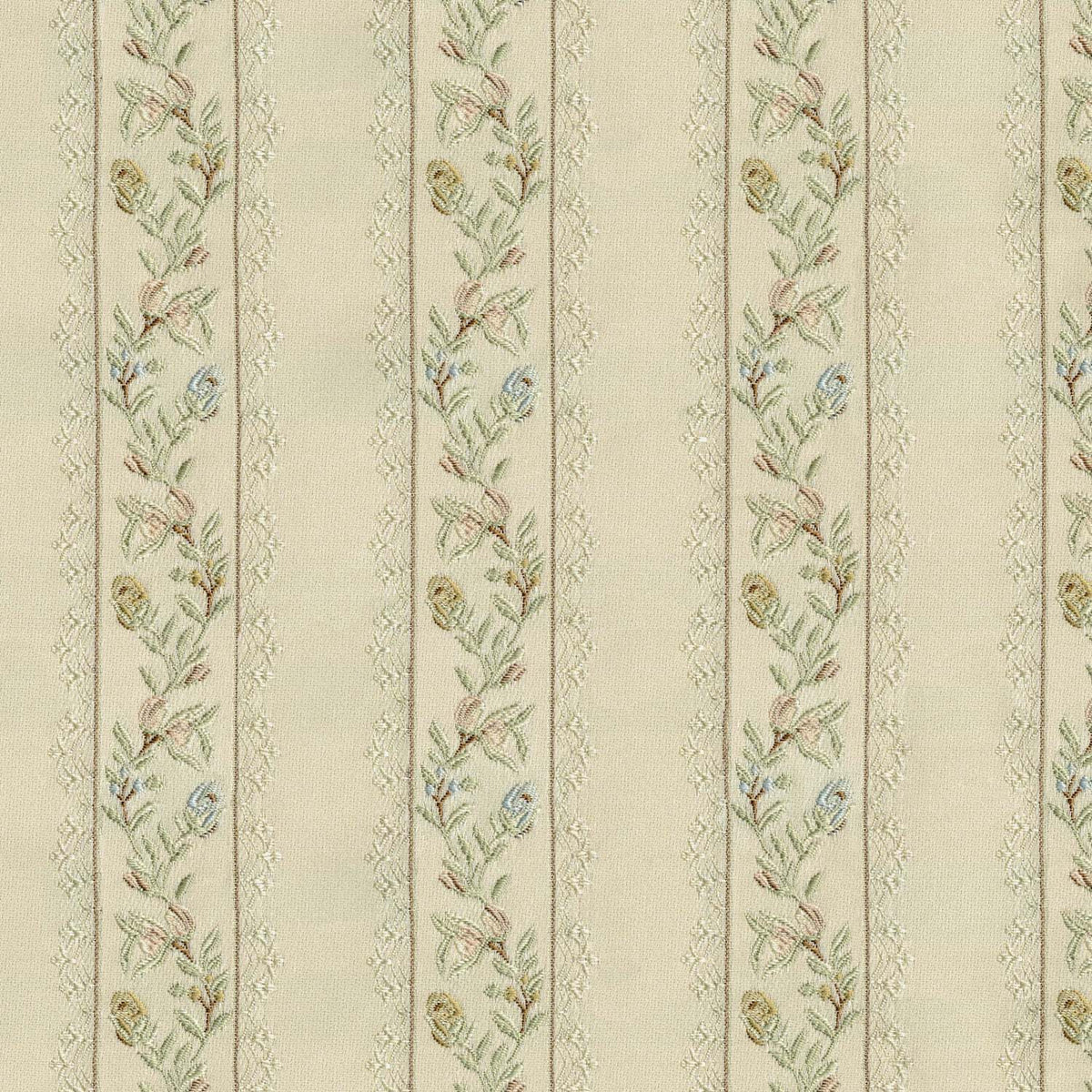 VENIZA STRIPES GRN SOFA FABRIC