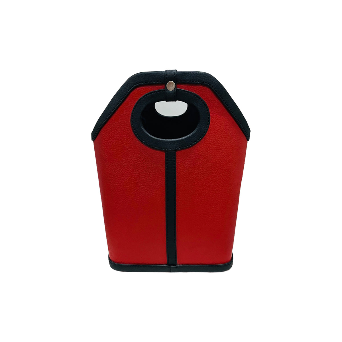 JS RED BLACK LEATHER MAGAZINE HOLDER