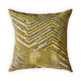 GEOMETRIC YELLOW CUSHION COVER