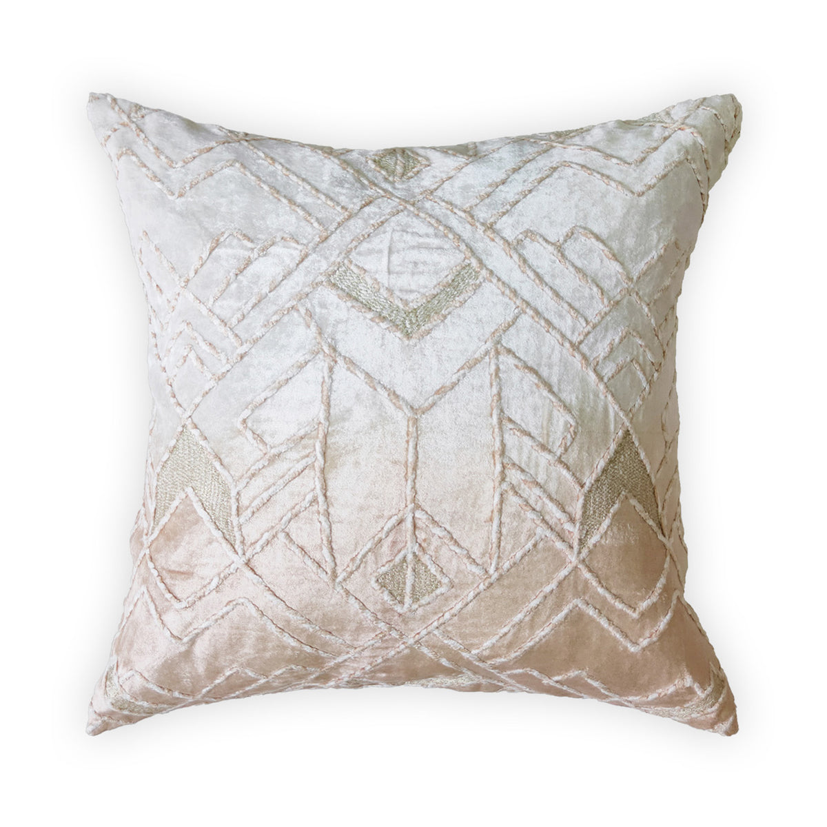 TWISTED DORI BEIGE CUSHION COVER