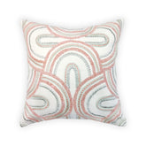 ART DECO 2 ROSE FOG CUSHION COVER