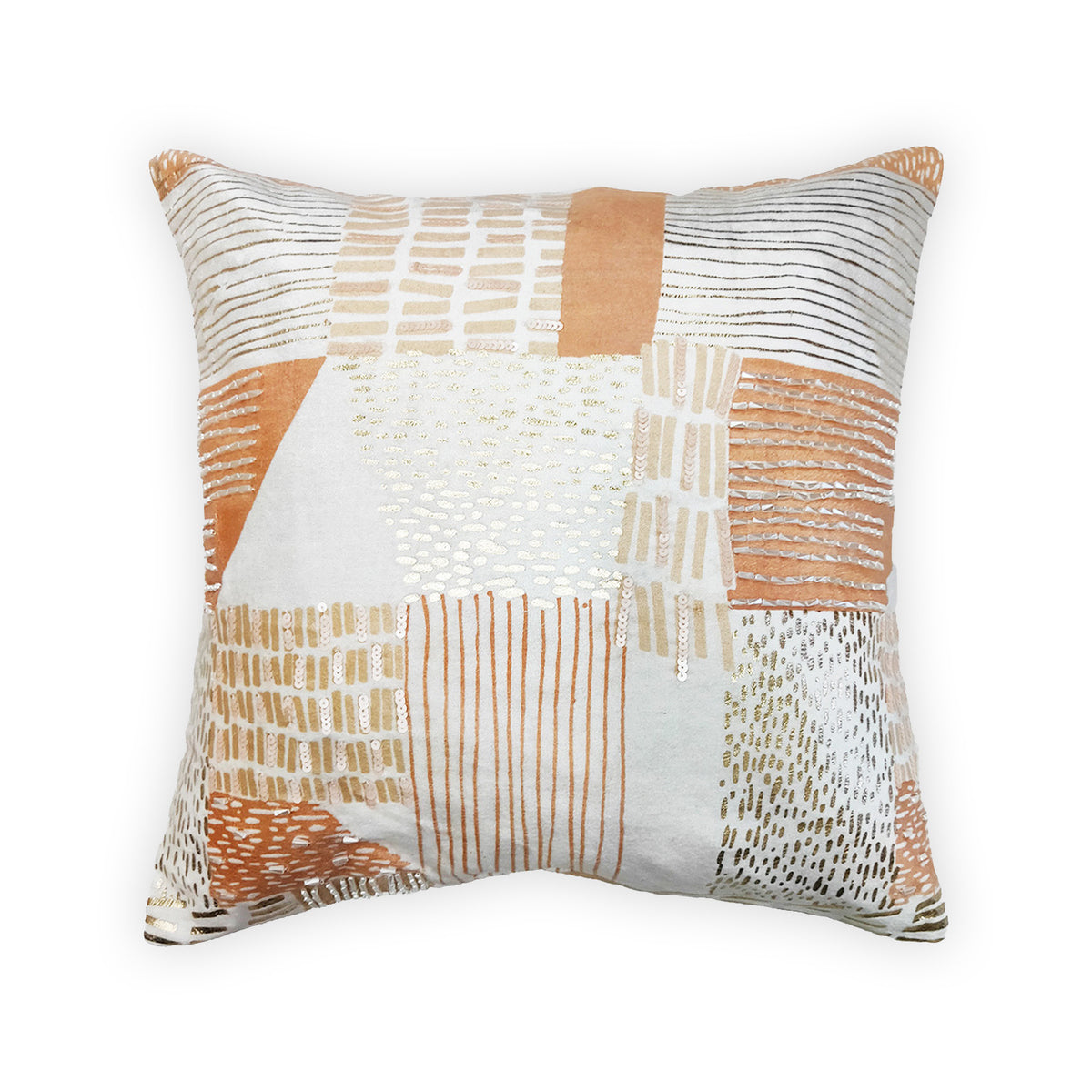 COASTAL 4 CORAL CUSHION COVER
