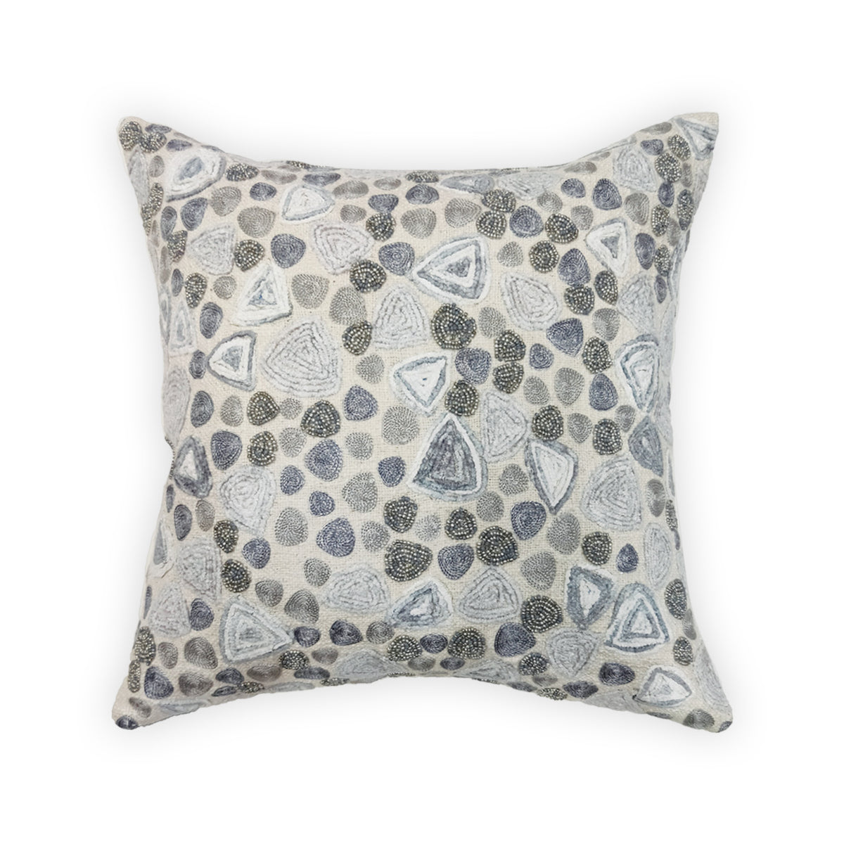 ART DECO GREY CUSHION COVER