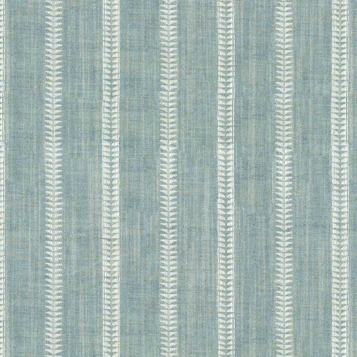 CAMRY GREEN STRIPED CURTAIN FABRIC