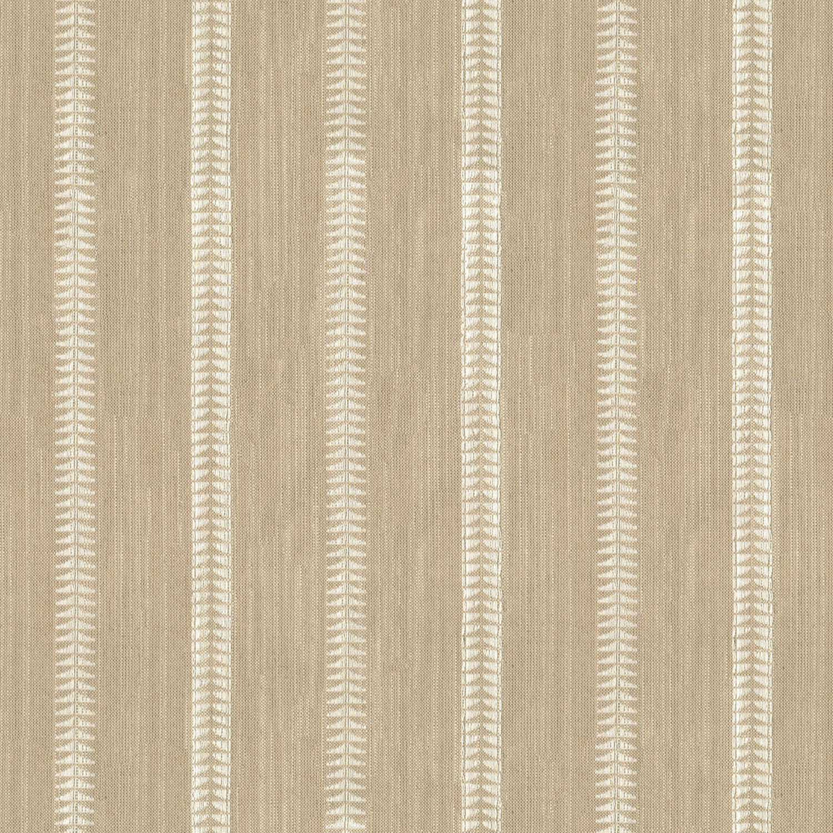 CAMRY BROWN STRIPED CURTAIN FABRIC
