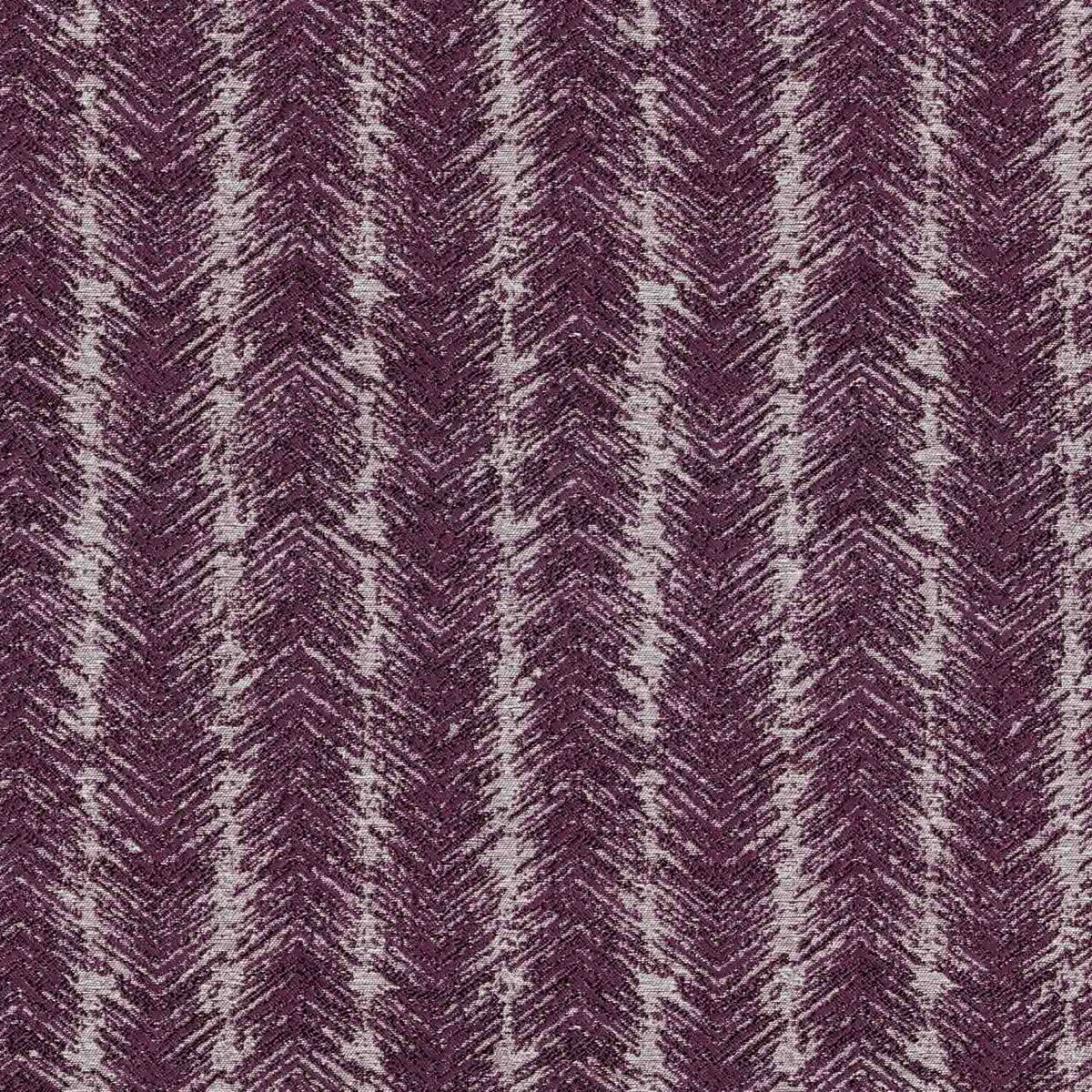 BSL MEHROON STRIPED TEXTURE CURTAIN FABRIC