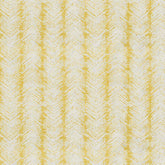 BSL YELLOW STRIPED TEXTURE CURTAIN FABRIC