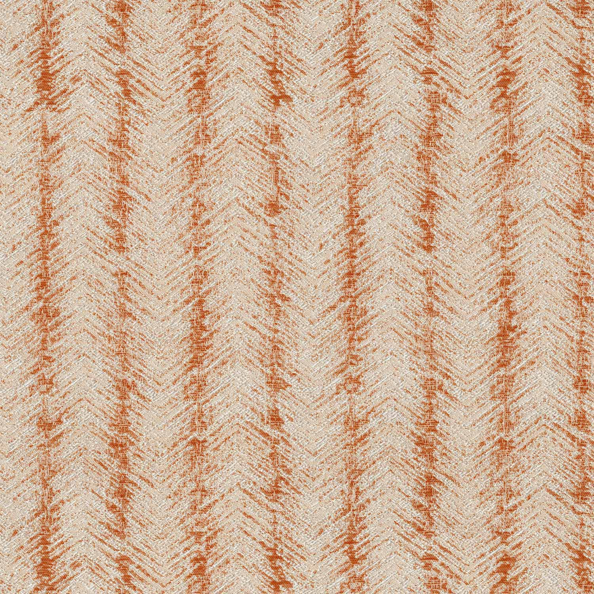 BSL ORANGE STRIPED TEXTURE CURTAIN FABRIC