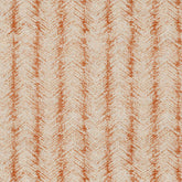 BSL ORANGE STRIPED TEXTURE CURTAIN FABRIC