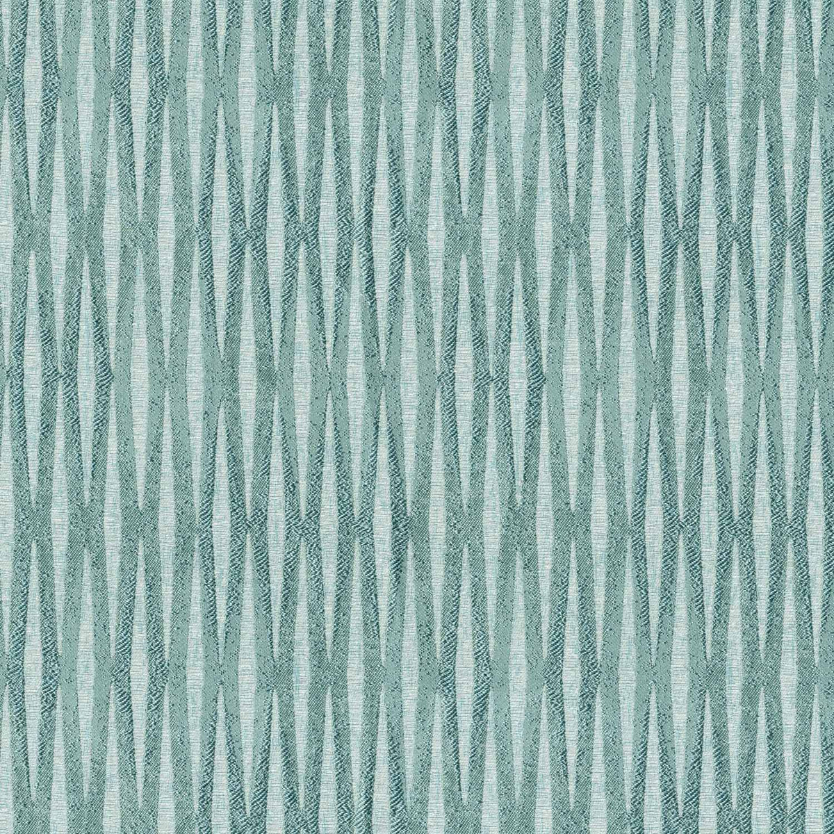 BSL GREEN STRIPED CURTAIN FABRIC