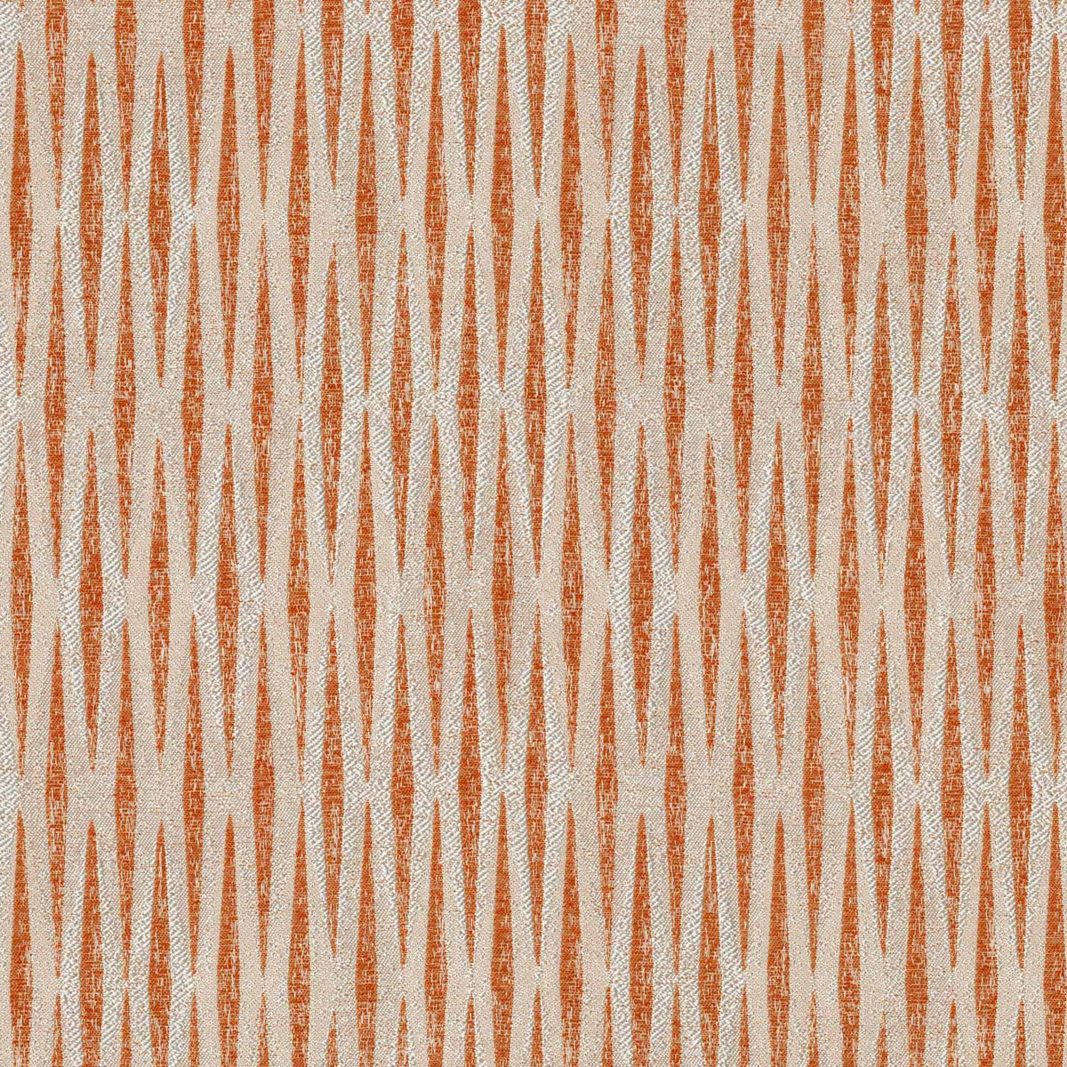 BSL ORANGE STRIPED CURTAIN FABRIC