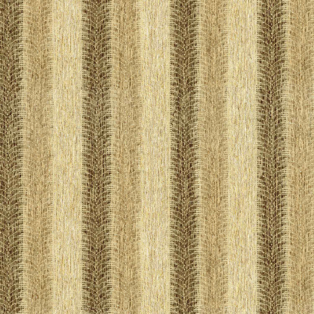 X TREE LIGHT GOLD STRIPED CURTAIN FABRIC